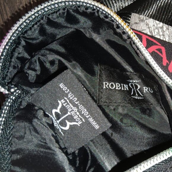 Robin Ruth RR JAMAICA Passport Bag Crossbody Double Zipper Travel Pouch Rastafar - Picture 4 of 7